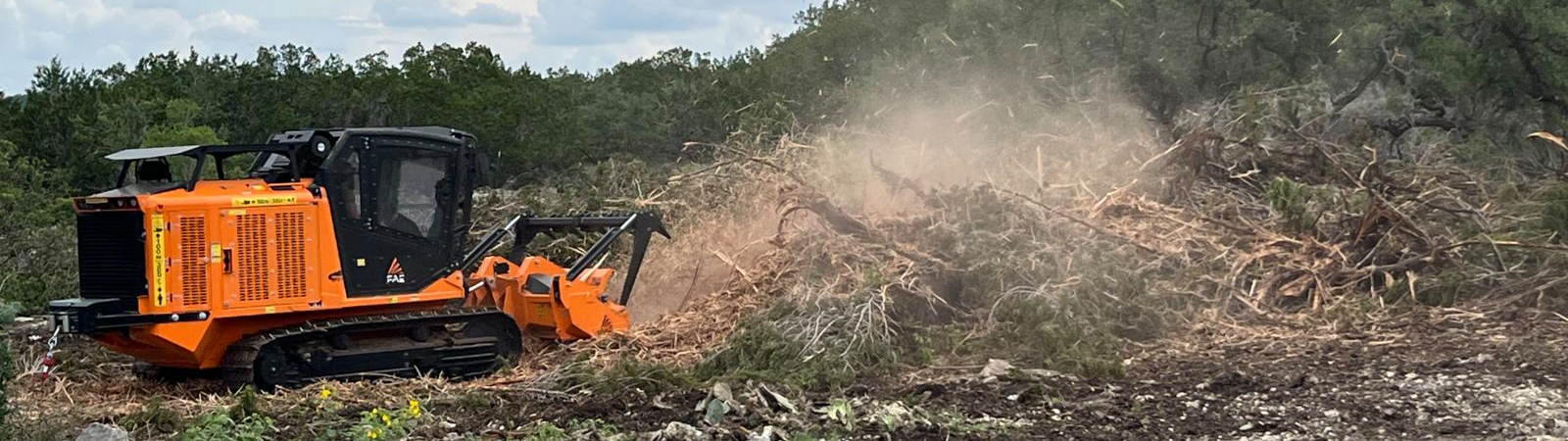 FAE PT175 speciális önjáró erdészeti szárzúzó